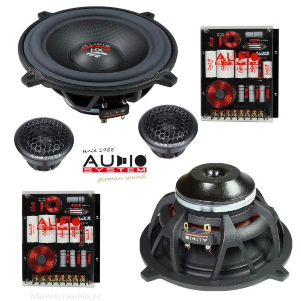 Audio System HX 130 Dust EVO 3 high-end 13cm 2-Wege Lautsprecher 130mm